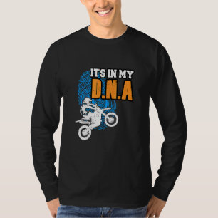 T-shirt SON DANS MON ADN Motocross BMX Supermoto Supercros