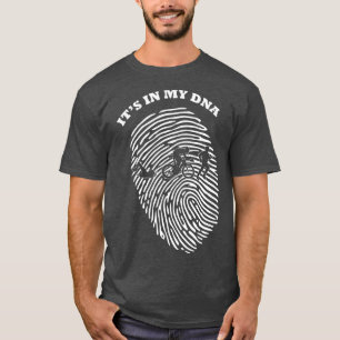 T-shirt Son dans mon ADN riathlète riathlète riathlète