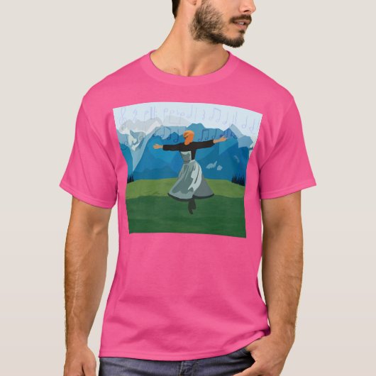 T-shirt Son De La Musique (Devant)