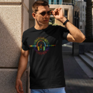 T-shirt Son Engineer Audio Wave Audio Engineer Musique