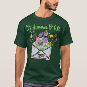 T-shirt Son Enveloppe Boho Summer Yall mignonne