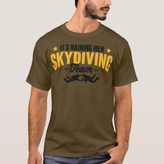 T-shirt Son équipe de skydiers