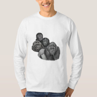 T-shirt Son Gorilla long-tshirt By AGE Gorilla Life GL/TFW