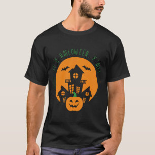 T-shirt Son Halloween Y All Modern Black Art