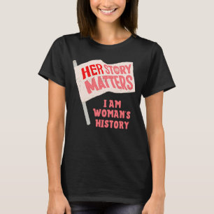 T-shirt SON HISTOIRE IMPORTE LE DRAPEAU Je suis l'histoire