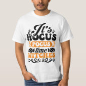 T-shirt son hocus pocus temps sorcières halloween éffrayan (Devant)