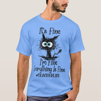 T-shirt Son Im Beau Tout Est Beau Enseignant Vie F