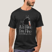 T-shirt Son Im Fine Tout Beau Costum Halloween (Devant)