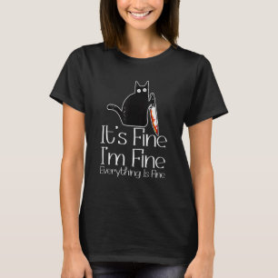 T-shirt Son Im Fine Tout Beau Costum Halloween