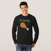 T-shirt Son Jour de la Jambe (Devant entier)
