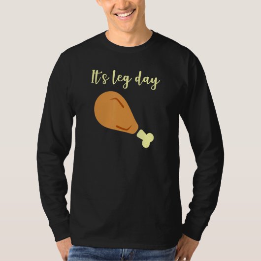 T-shirt Son Jour de la Jambe (Devant)