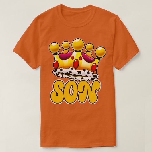 T-shirt Son Kings Crown (Design devant)