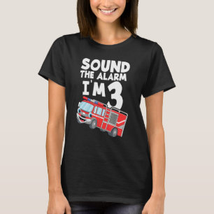 T-shirt Son L'alarme J'ai 3 ans