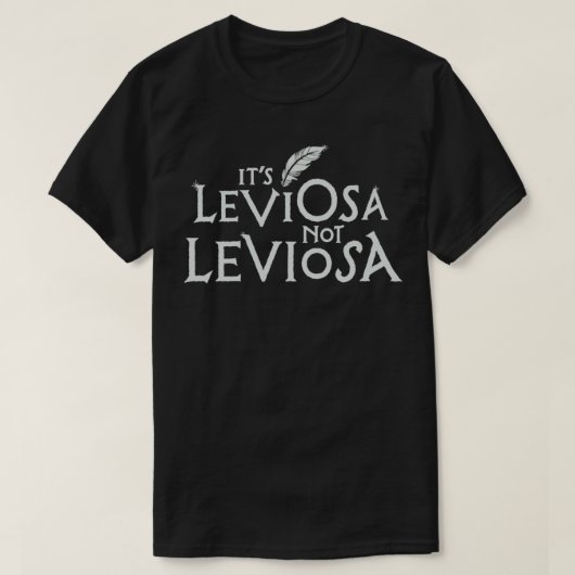 T-shirt Son Leviosa not Leviosa (Design devant)