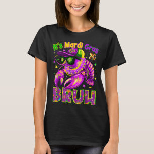T-shirt Son Mardi Gras Bruh Cool Écrevisse Garçon Hommes E