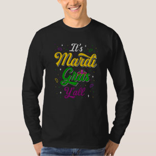 T-shirt Son Mardi Gras Yall Funny Mardi Gras Party Mask Co