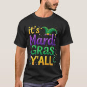 T-shirt Son Mardi Gras Yall Mardi Gras Costume Parade (Devant)
