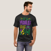 T-shirt Son Masque Mardi Gras Yall Mardi Gras Party (Devant entier)