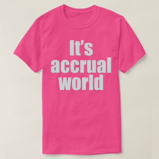 T-shirt Son monde d'accumulation 2 (Design devant)