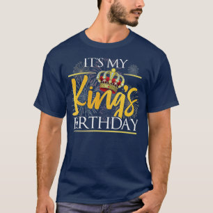 T-shirt Son My Kings Anniversaire Mari & Petit Ami Birthda