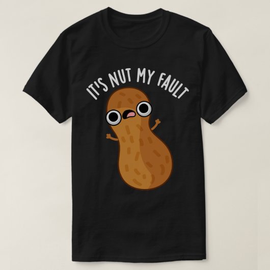 T-shirt Son Nut Ma Faille Funky Peanut Pun 1 (Design devant)