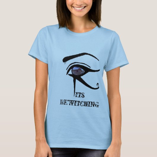 T-shirt Son oeil enchantant de Horus (Devant)