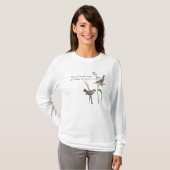 T-shirt Son oeil est sur le moineau (Devant entier)