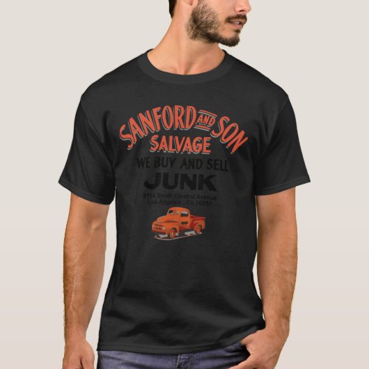 T-shirt Son of Sanford Salvage Sign boy (Devant)