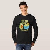 T-shirt Son Ok Guac Im Extra Too Guacamole Avocado Food Pu (Devant entier)