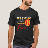T-shirt Son Osier Volant Propulsé Par Fire Heißluftballo (Devant)