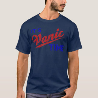 T-shirt Son Panicime Rétro Cool Panique Reste Calme Drôle
