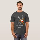 T-shirt Son rétro Christmasime (Devant entier)