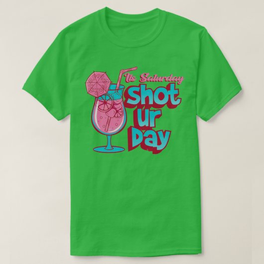 T-shirt Son samedi matin (Design devant)