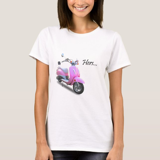 T-shirt Son scooter (Devant)