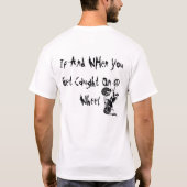 T-shirt Son seulement illégal…, 1wheel… (Dos)