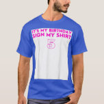 T-shirt Son signature My Birthday My Cute Sign My 5th Birt<br><div class="desc">Son Anniversaire Signe MyCute Signe Mon 5e Anniversaire.</div>