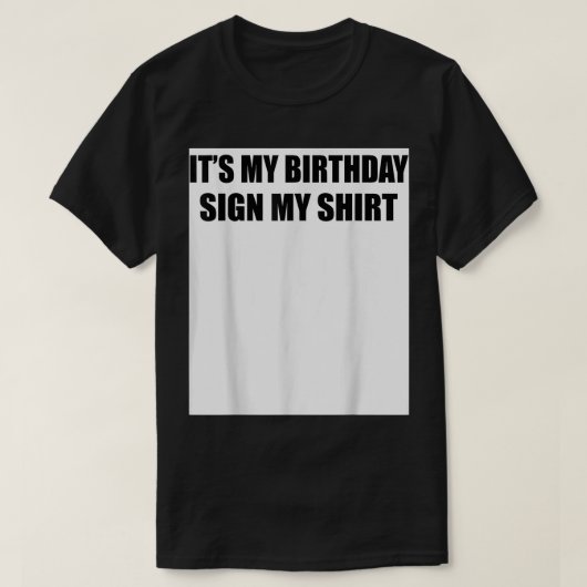 T-shirt Son signe d'anniversaire MyCool et mignonne drôle  (Design devant)