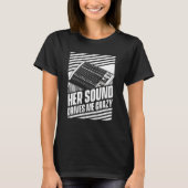 T-shirt Son Son Me Conduit Crazy Studio Sound Engineer H (Devant)