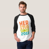 T-shirt Son Stud Depuis 2010 (Devant entier)