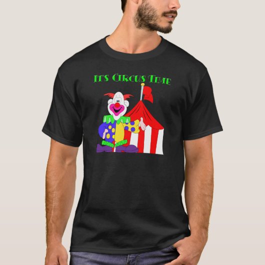 T-shirt Son temps de cirque (Devant)