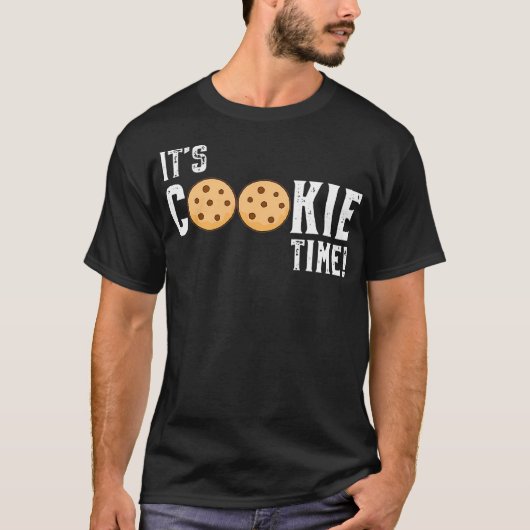 T-shirt Son temps de cookies (Devant)