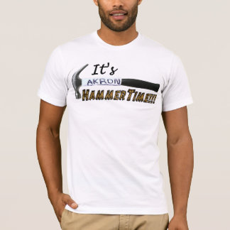 T-shirt Son temps de marteau d'Akron