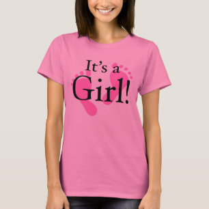 T-shirt Son une fille - bébé, nouveau-né, baby shower