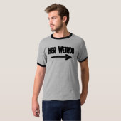 T-shirt Son Weirdo (Devant entier)