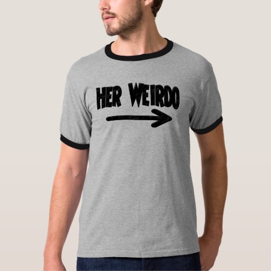 T-shirt Son Weirdo (Devant)