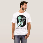 T-shirt Sonde anale étrangère (Devant entier)