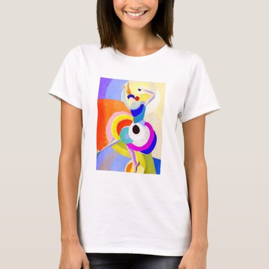 T-shirt Sonia Delaunay danseuse de flamenco (Devant)