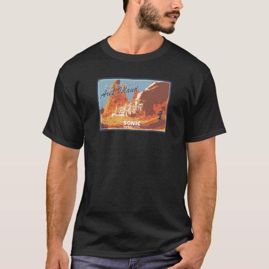 T-shirt Sonic Frontiers - Île d'Arès (Devant)