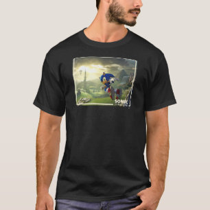 T-shirt Sonic Frontiers - poster art