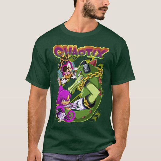 T-shirt Sonic Heroeseam CHAOTIX (Devant)